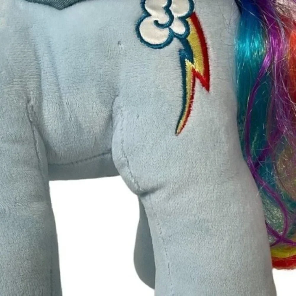 BUILD-A-BEAR My Little Pony Limited Edition Rainbow Dash Pegasus 2018 15” plush